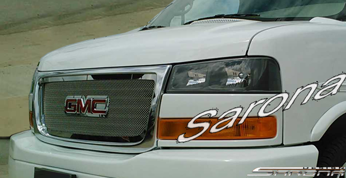Custom GMC Savana Van  All Styles Grill (2003 - 2025) - Call for price (Part #GM-003-GR)